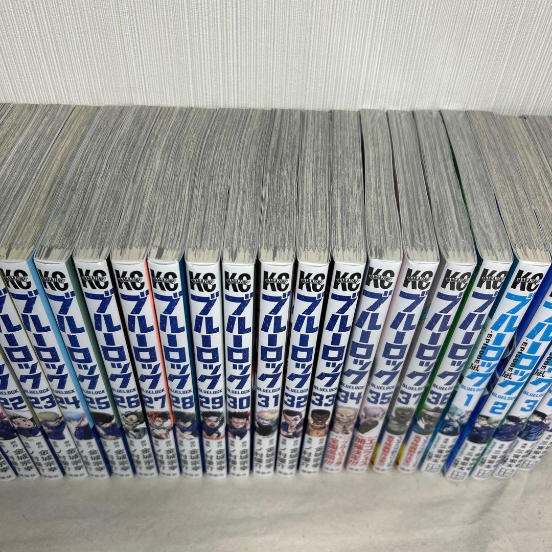 【全巻】ブルーロック 1巻〜37巻　凪1巻〜５巻　全巻セット