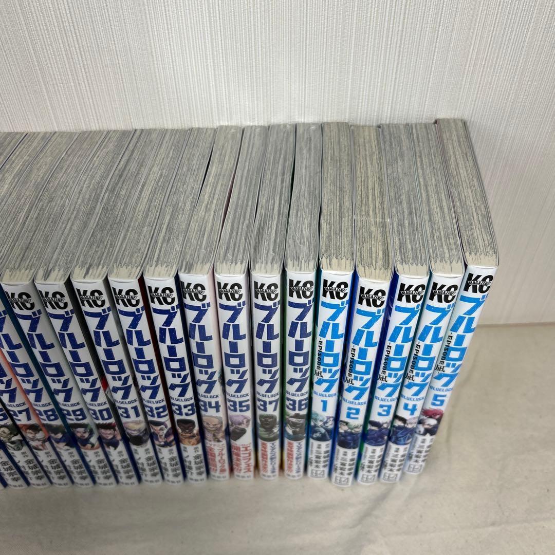 【全巻】ブルーロック 1巻〜37巻　凪1巻〜５巻　全巻セット