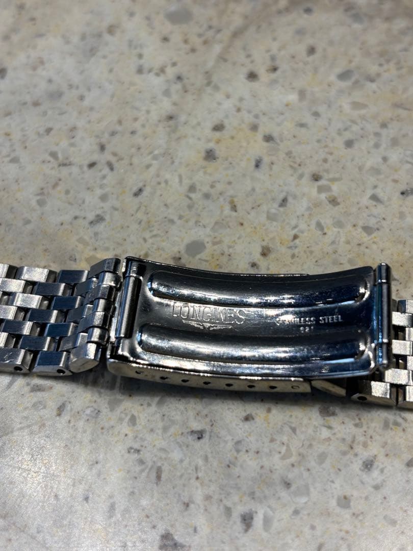 ロンジンLONGINES 腕時計　金属ブレスレット ステンレススチール　FF付