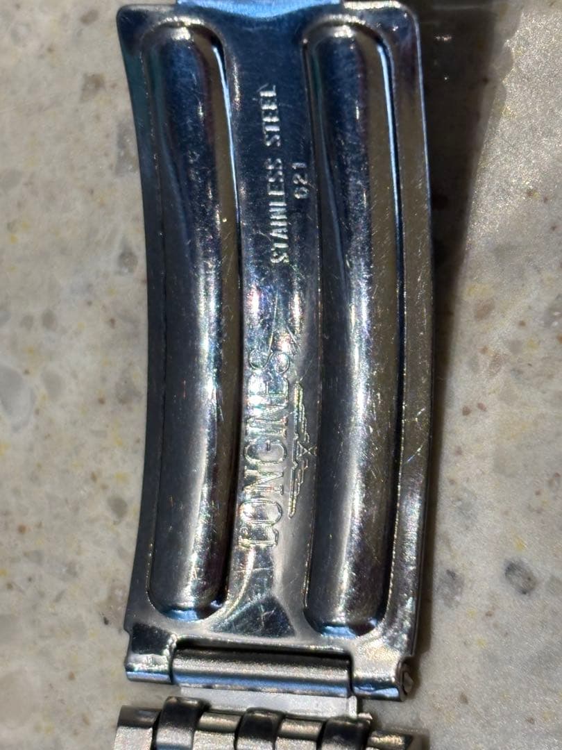 ロンジンLONGINES 腕時計　金属ブレスレット ステンレススチール　FF付