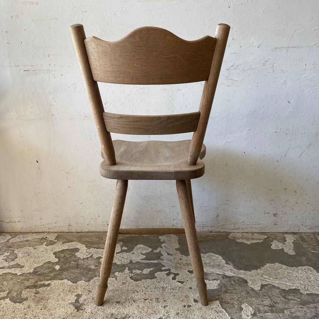 年末・年始SALE ビンテージ　ダイニングチェア　カフェチェア　剥離加工　no3