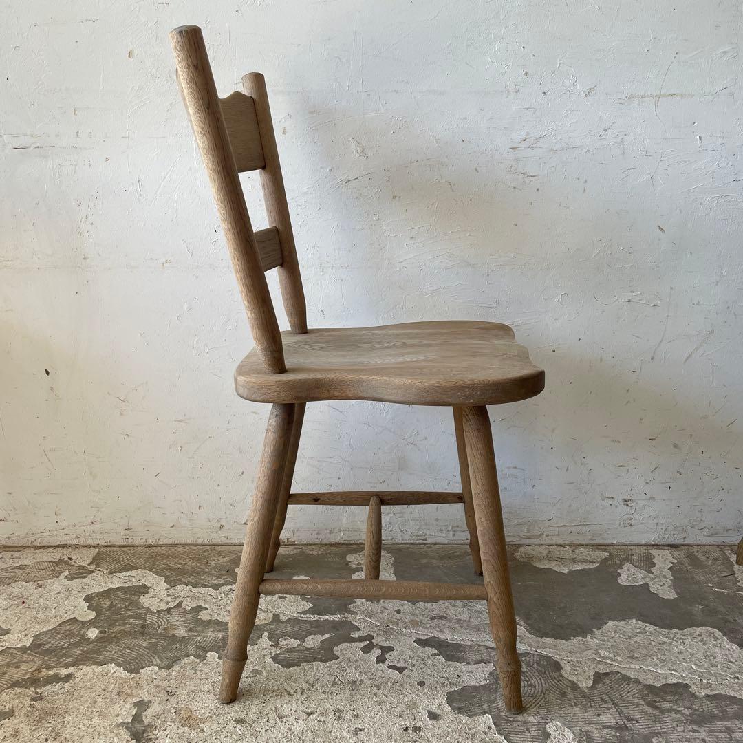 年末・年始SALE ビンテージ　ダイニングチェア　カフェチェア　剥離加工　no3