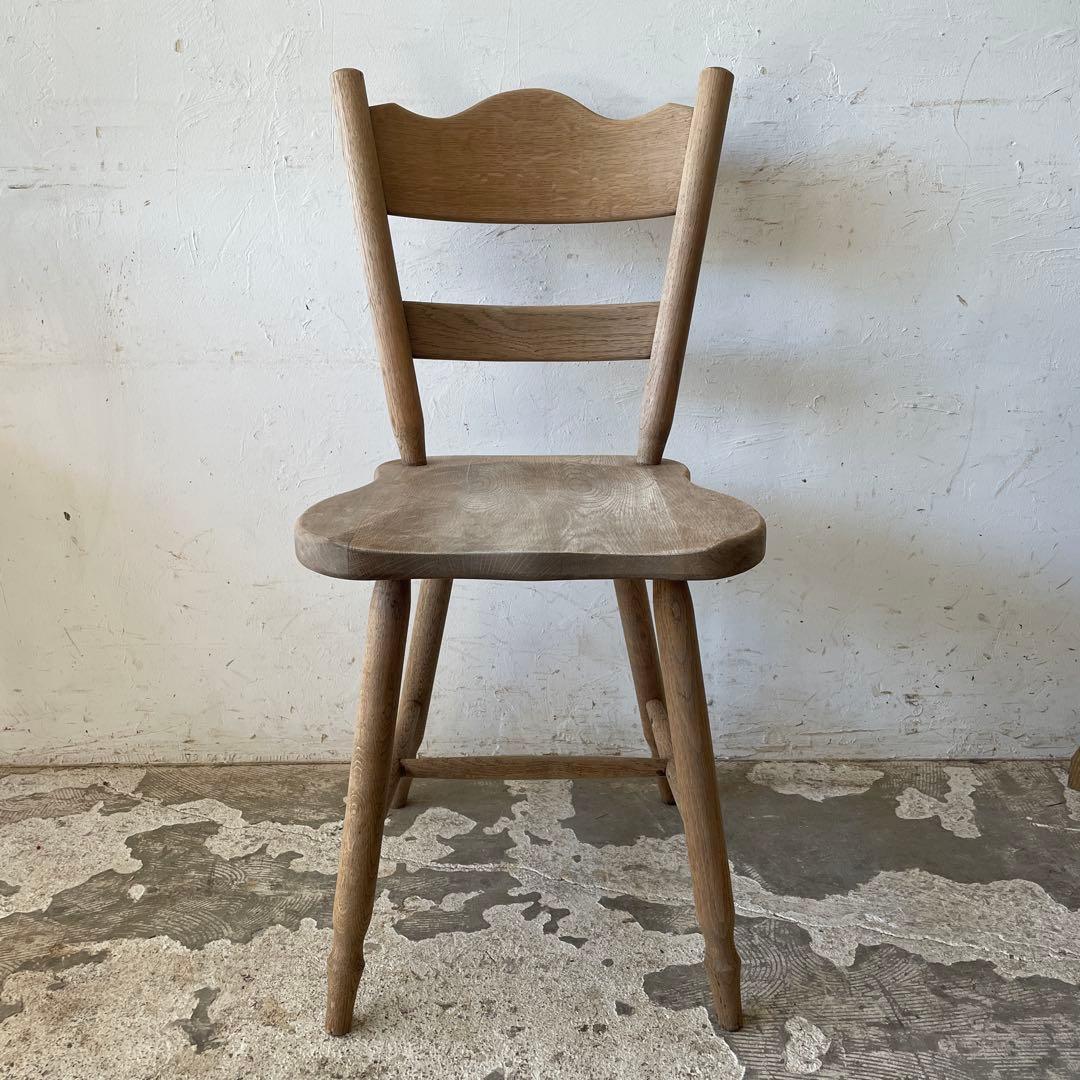 年末・年始SALE ビンテージ　ダイニングチェア　カフェチェア　剥離加工　no3