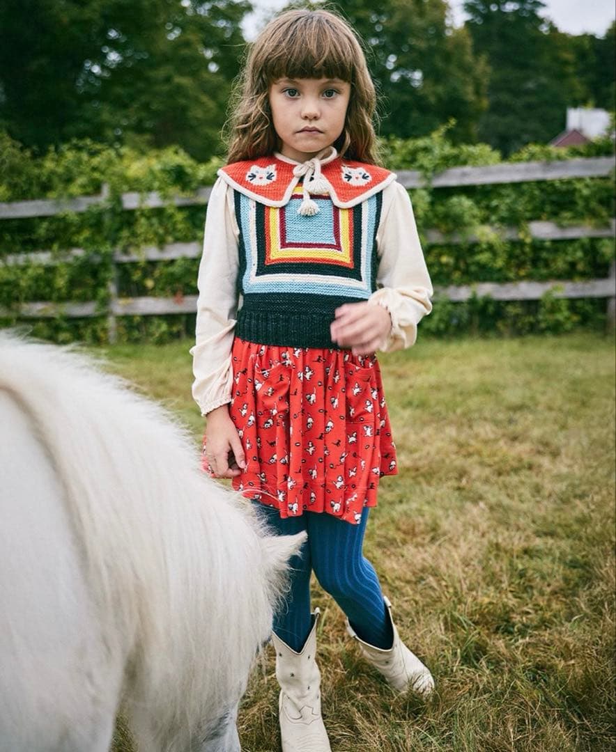 新品◎ 公式限定　misha&puff circle skirt 8Y