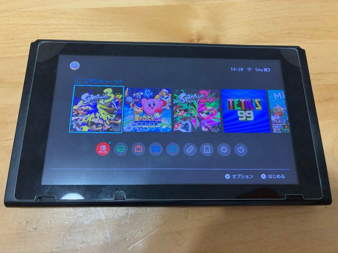 ジャンク品　Nintendo Switch 本体 ジョイコン4色付き
