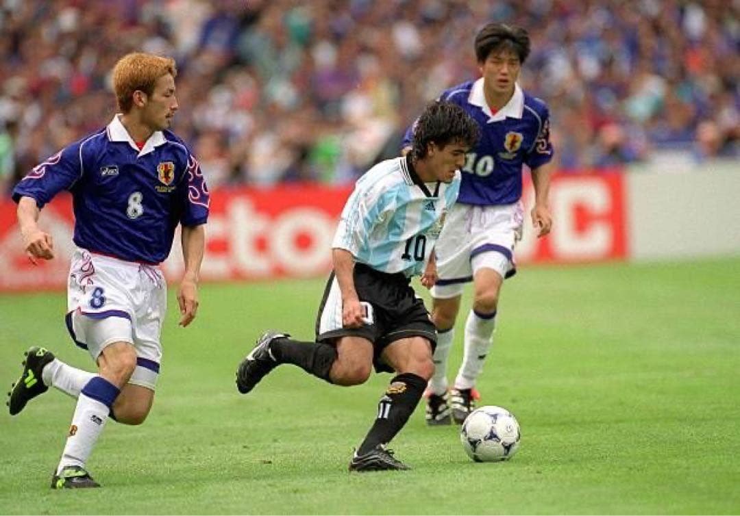 1998年日本代表 ユニフォーム　フランスワールドカップ　中田英寿