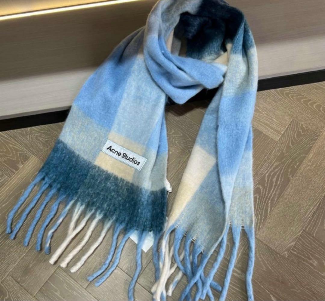 Acne Studios チェックマフラー