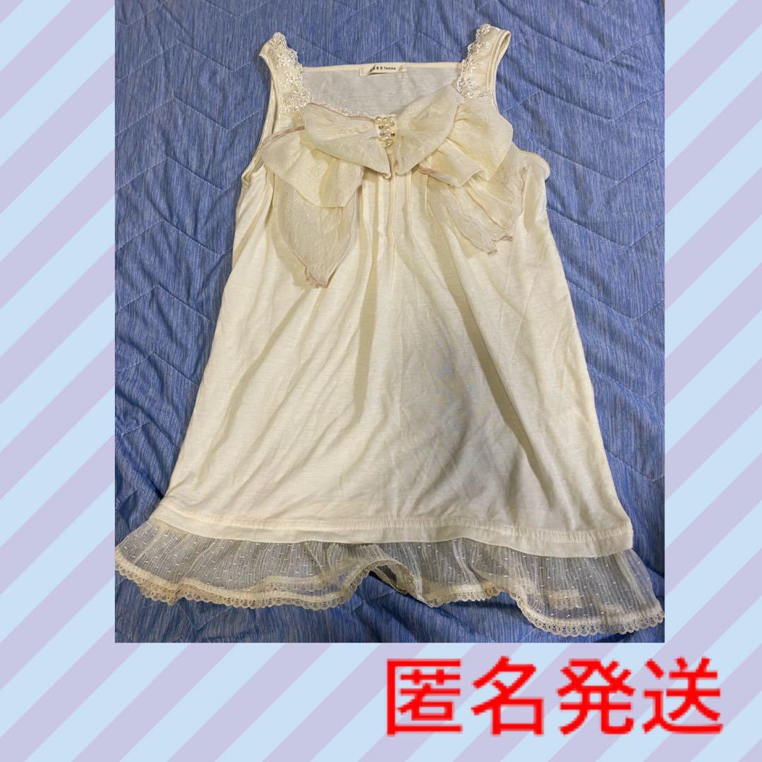 axes femme ビッグリボン BIGリボン タンクトップ