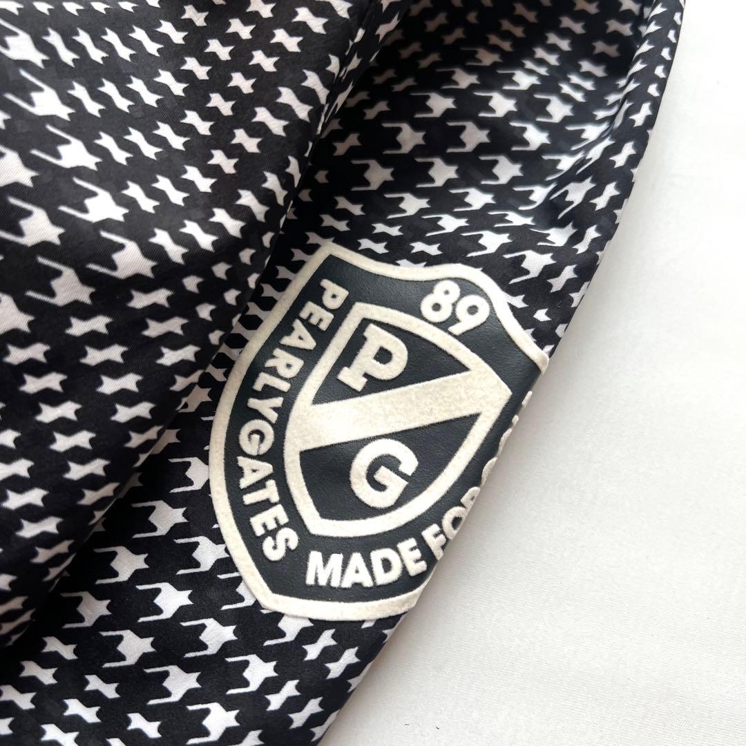 Pearly gates パーリーゲイツ　千鳥　ナイロンジャケット ロゴ　ゴルフ