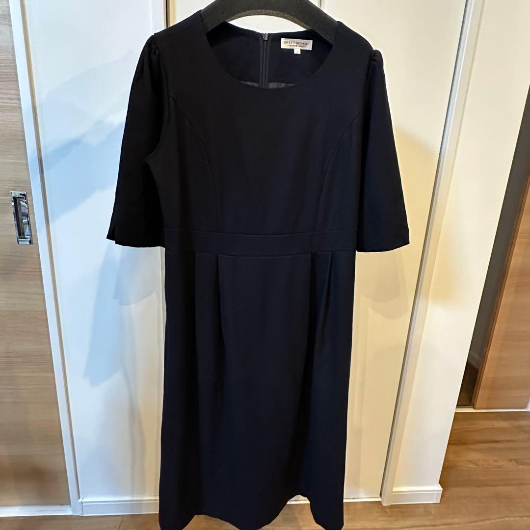 SWEET MOMMY ジャケット ワンピセット ネイビー【日本製】