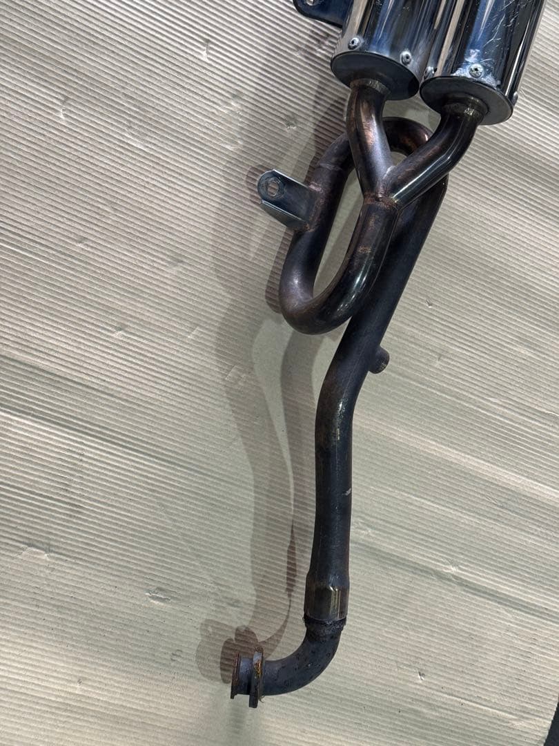 スカイウェイブ CJ44A〜46A タダオコンバット2本出し　トルネードマフラー