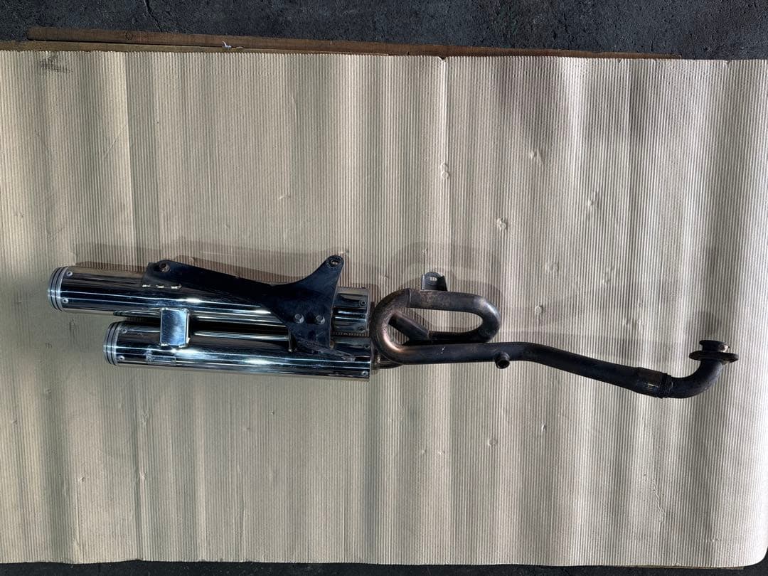 スカイウェイブ CJ44A〜46A タダオコンバット2本出し　トルネードマフラー