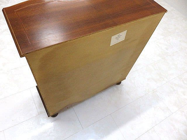 n*h様 美品 イタリア製 象嵌クラシック5ドロアーチェスト　サイドチェスト/ロ