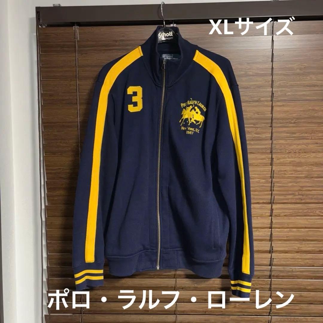 ポロ・ラルフ・ローレン ジャケットネイビー 極美品