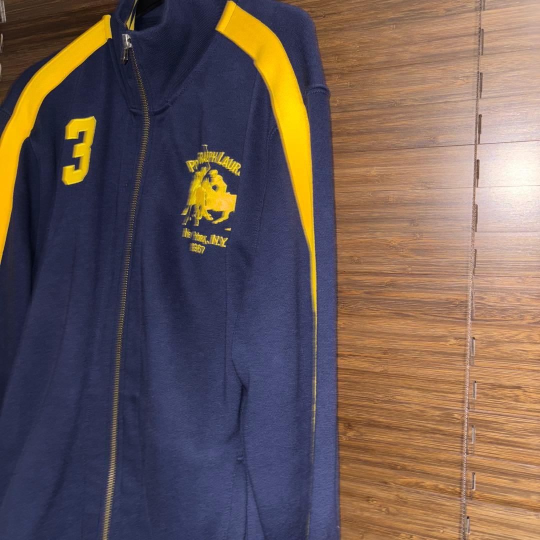 ポロ・ラルフ・ローレン ジャケットネイビー 極美品