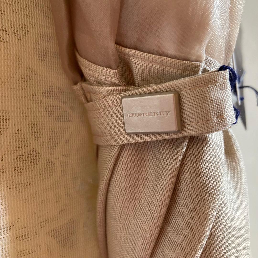 タグ付き　未使用　バーバリー　UV日傘 長傘　スケルトンノバチェックライン