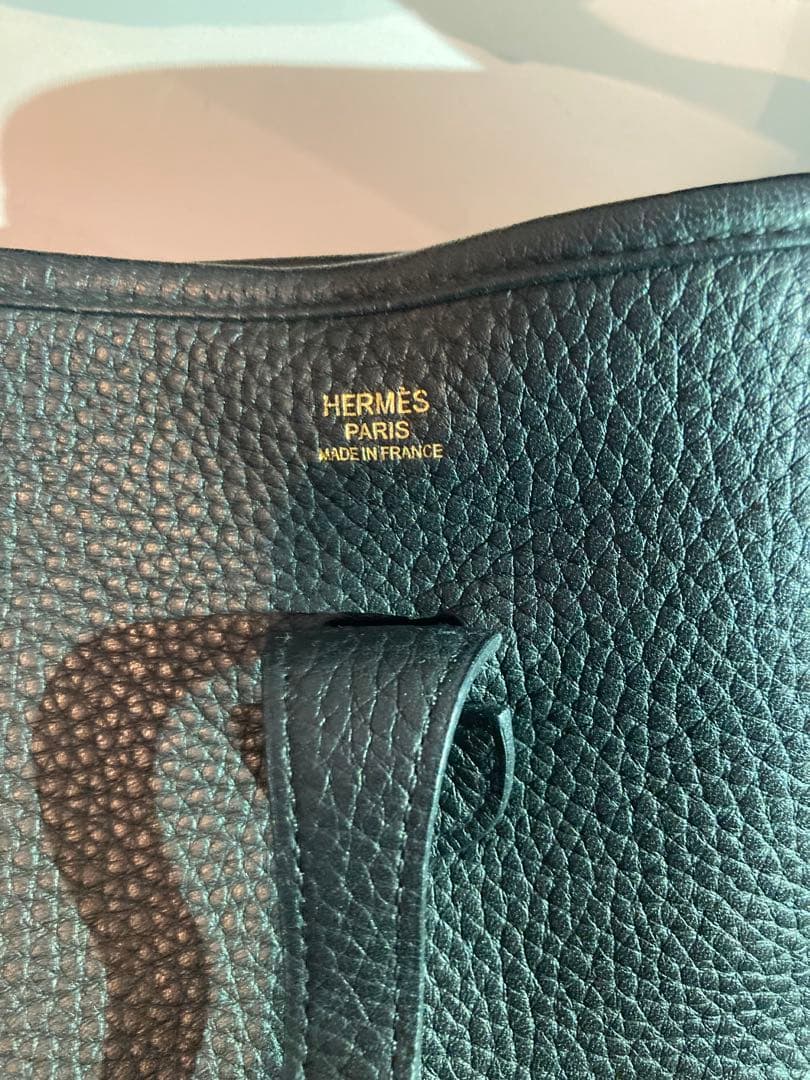 【超美品】HERMES エブリン PM D刻印 未使用