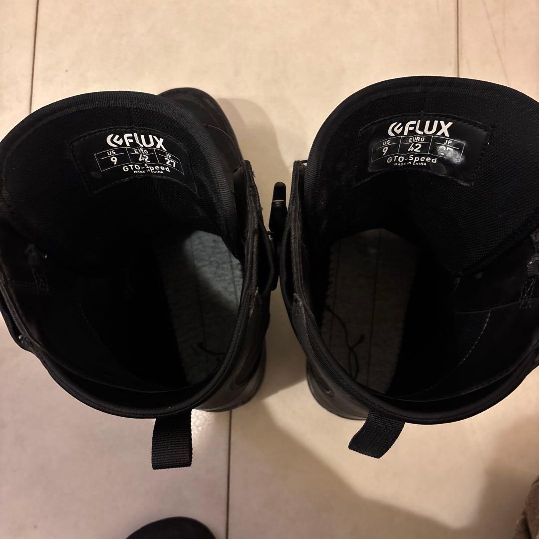 FLUX ブーツ GTO-Speed 27cm ステッカー付き