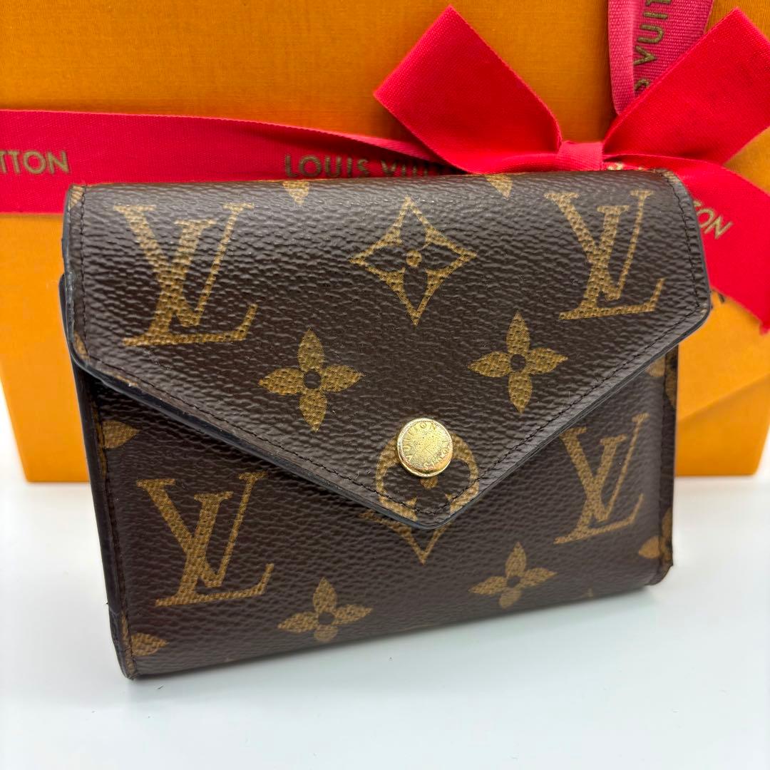 【新型IC】ルイヴィトン モノグラム ポルトフォイユ ヴィクトリーヌ