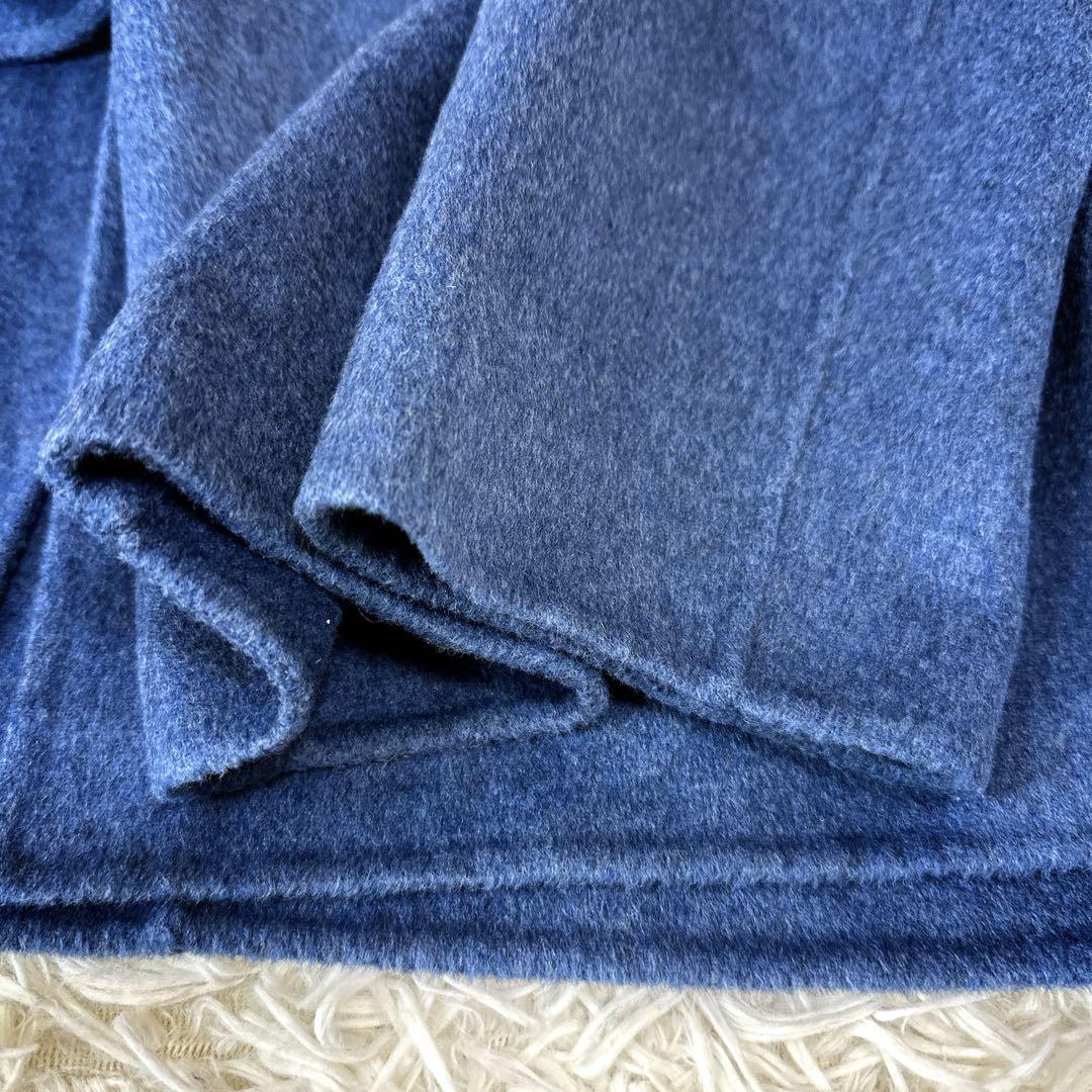 JOSEPH ジョセフ カシミヤ リバージャケット 女優襟 ベルト付き 軽い