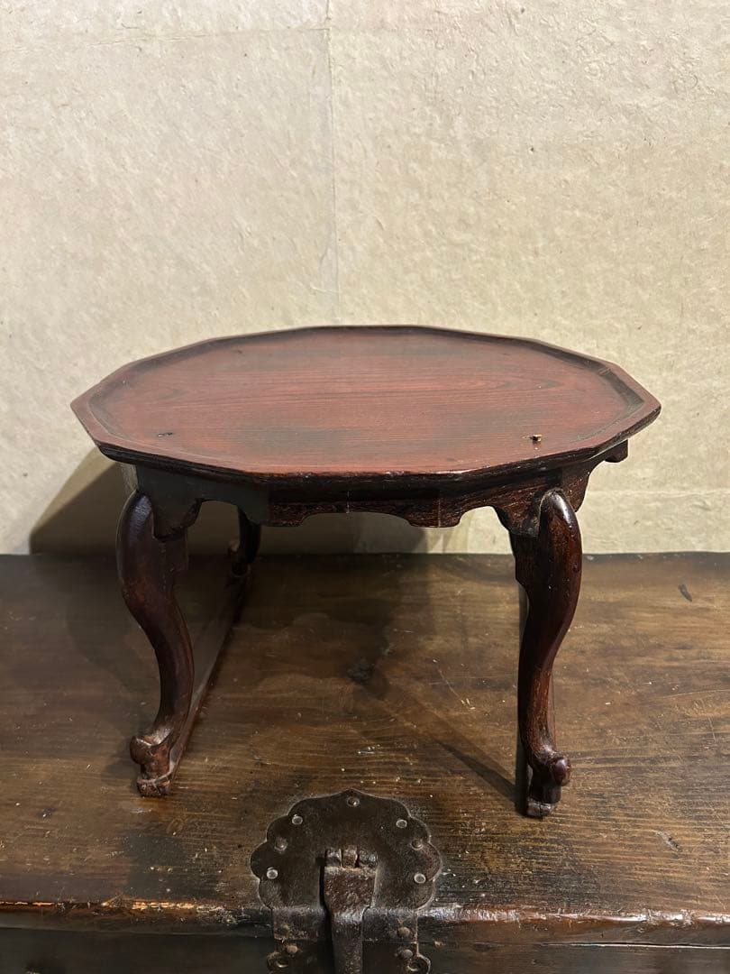 李朝膳 小盤 ソバン 李朝家具　民藝 お膳