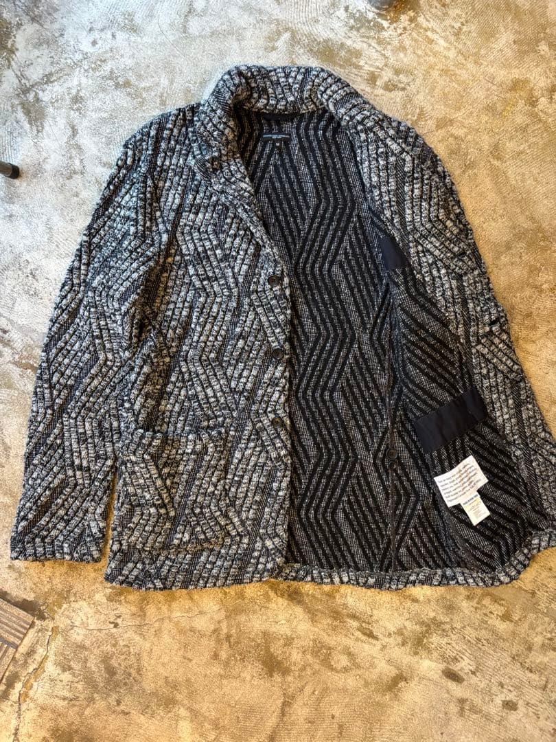 【美品】エンジニアードガーメンツ　テーラードジャケット　グレンチェック　サイズM