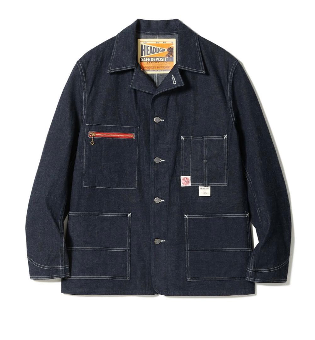 ジャケット・アウター HEADLIGHT 11oz. BLUE DENIM WORK COAT