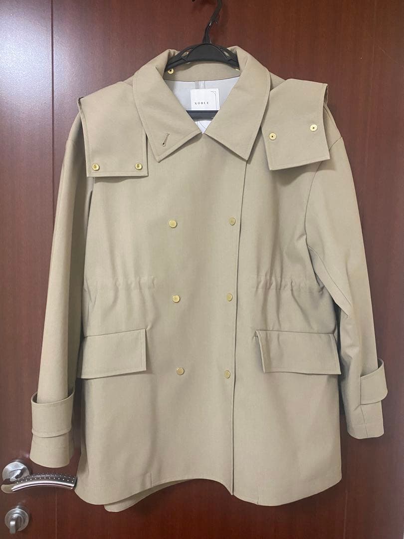 Noble ノーブル　ウインドプルーフテントシルエットブルゾン　ベイクルーズ