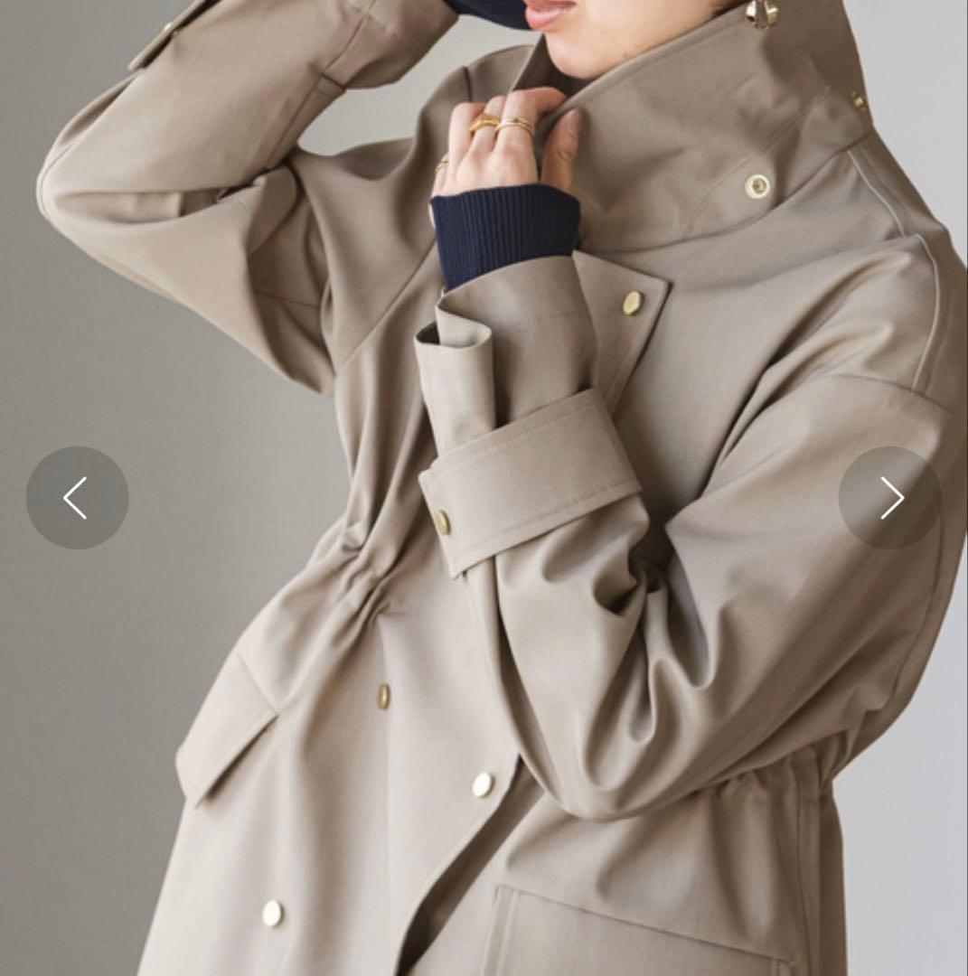 Noble ノーブル　ウインドプルーフテントシルエットブルゾン　ベイクルーズ