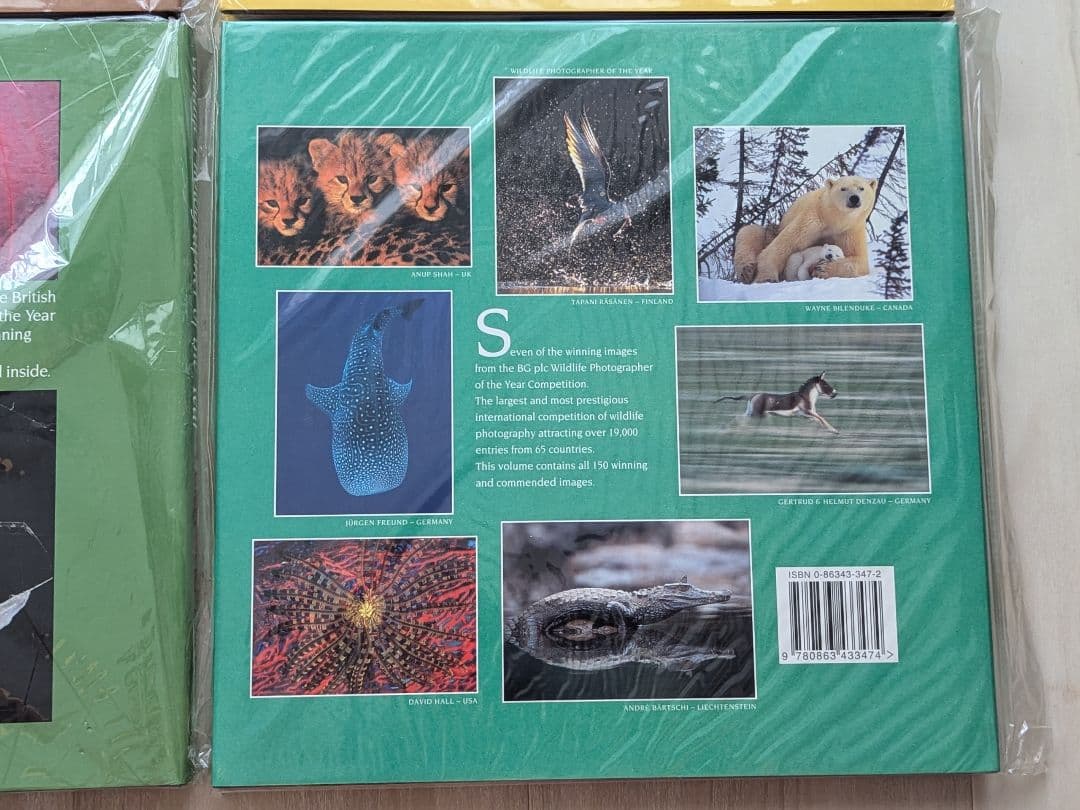写真集 Wildlife Photographer of the Year 6冊