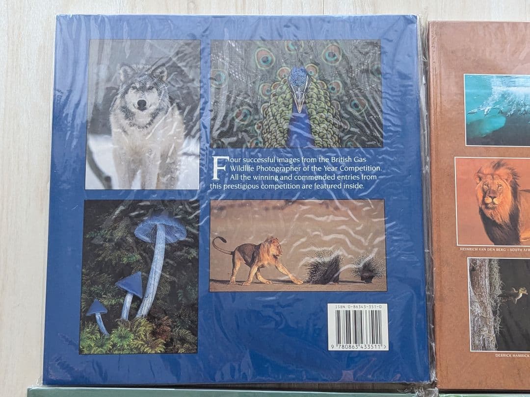 写真集 Wildlife Photographer of the Year 6冊