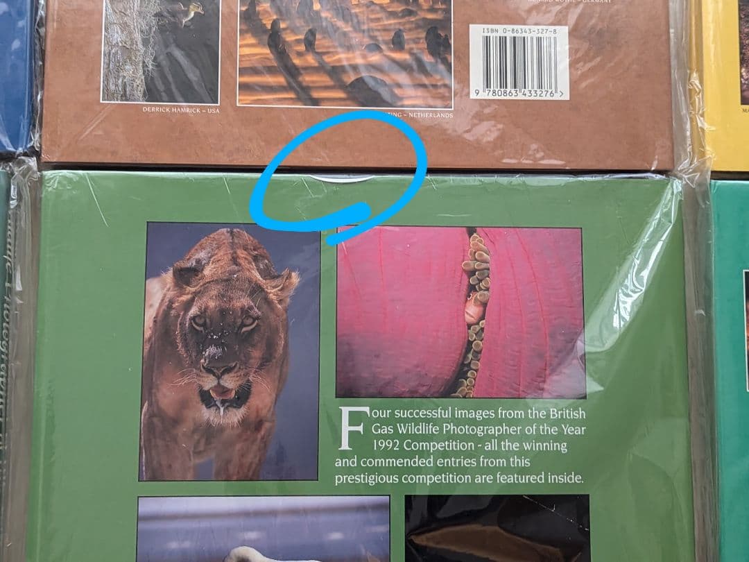 写真集 Wildlife Photographer of the Year 6冊