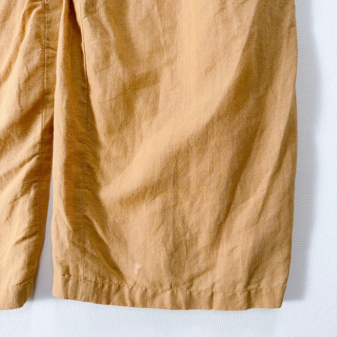 希少ꕥサラマリカ コットンリネン ビッグフラワー エンブ オールインワン