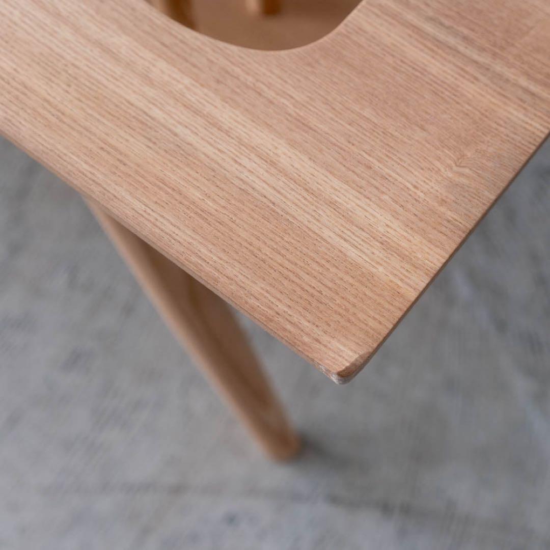 センターテーブル　アッシュ材突板