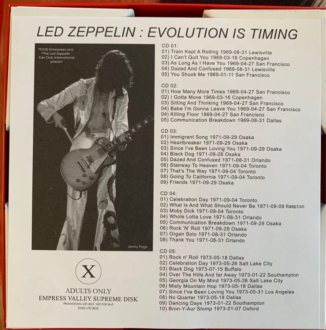 LED ZEPPELIN 12枚組DVD ＋15枚組CD ＋2枚　新品プレス