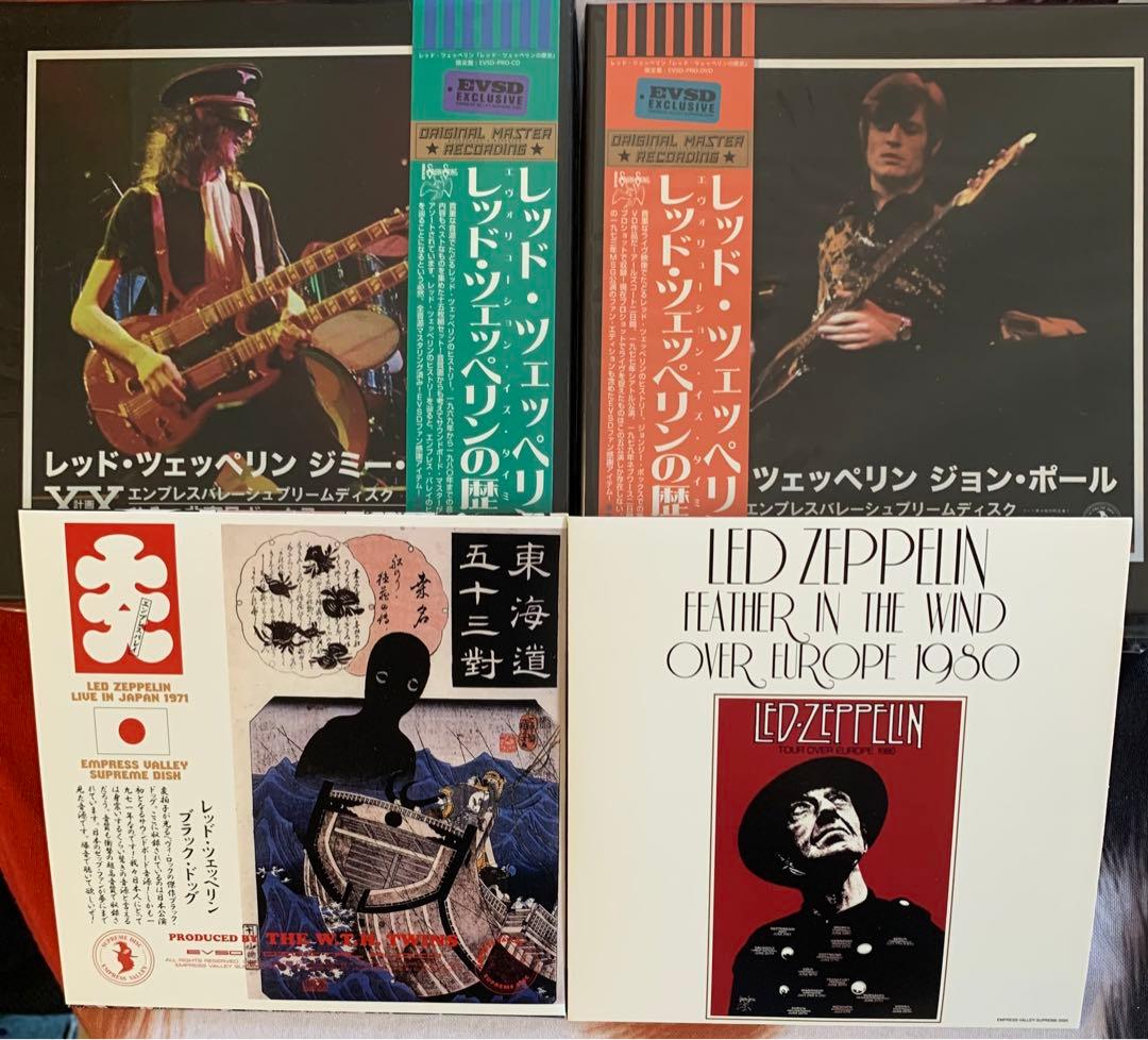LED ZEPPELIN 12枚組DVD ＋15枚組CD ＋2枚　新品プレス