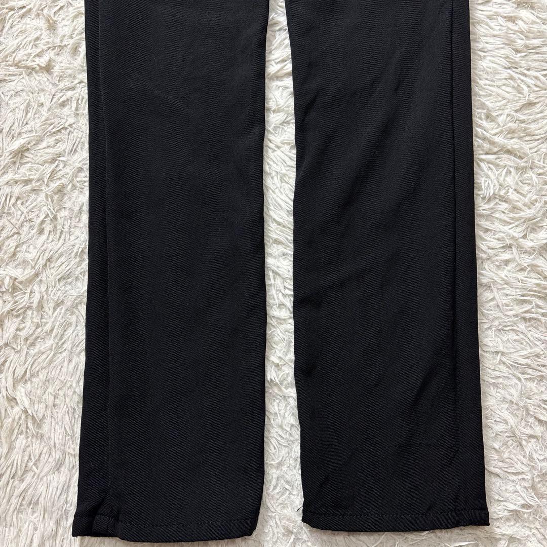 美品　コムデギャルソン　ウールツイルストレートパンツ　ブラック　M
