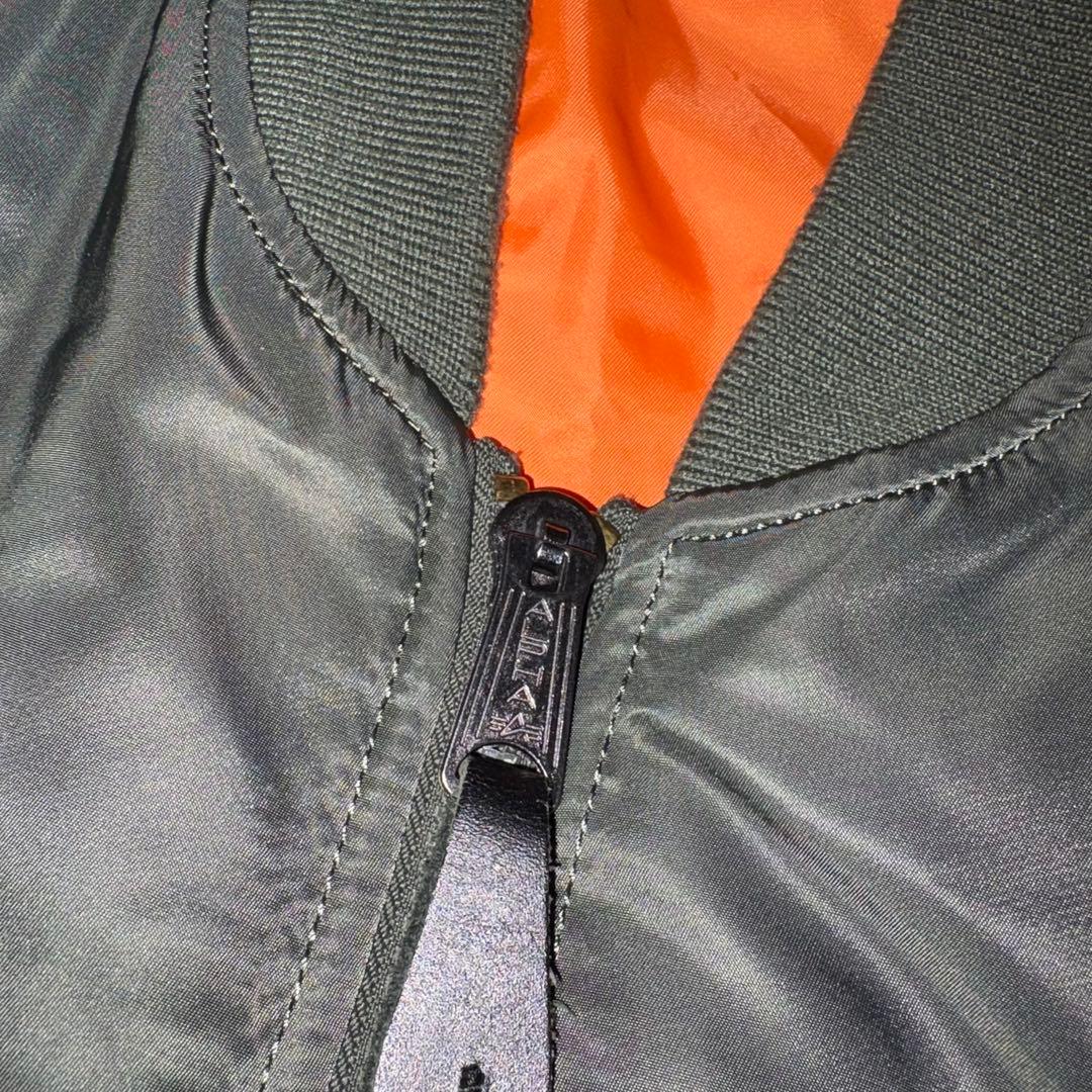 【極美品✨】【希少XL】ALPHA INDUSTRIE ma-1 カーキ XL