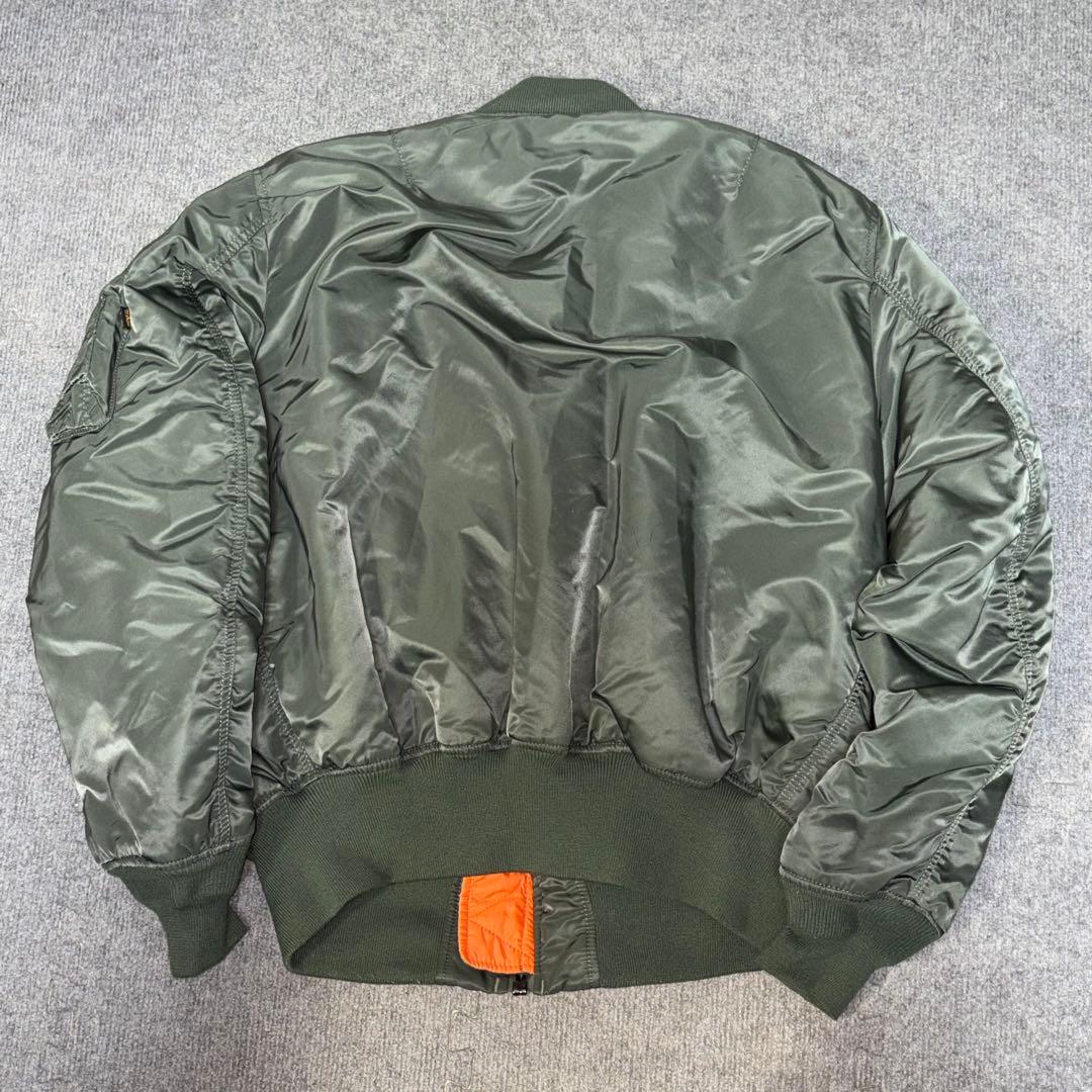 【極美品✨】【希少XL】ALPHA INDUSTRIE ma-1 カーキ XL