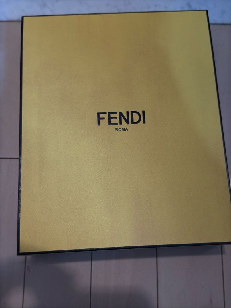 FENDI フェンディ FFチェーンネックレス チョーカー ブラッククローム