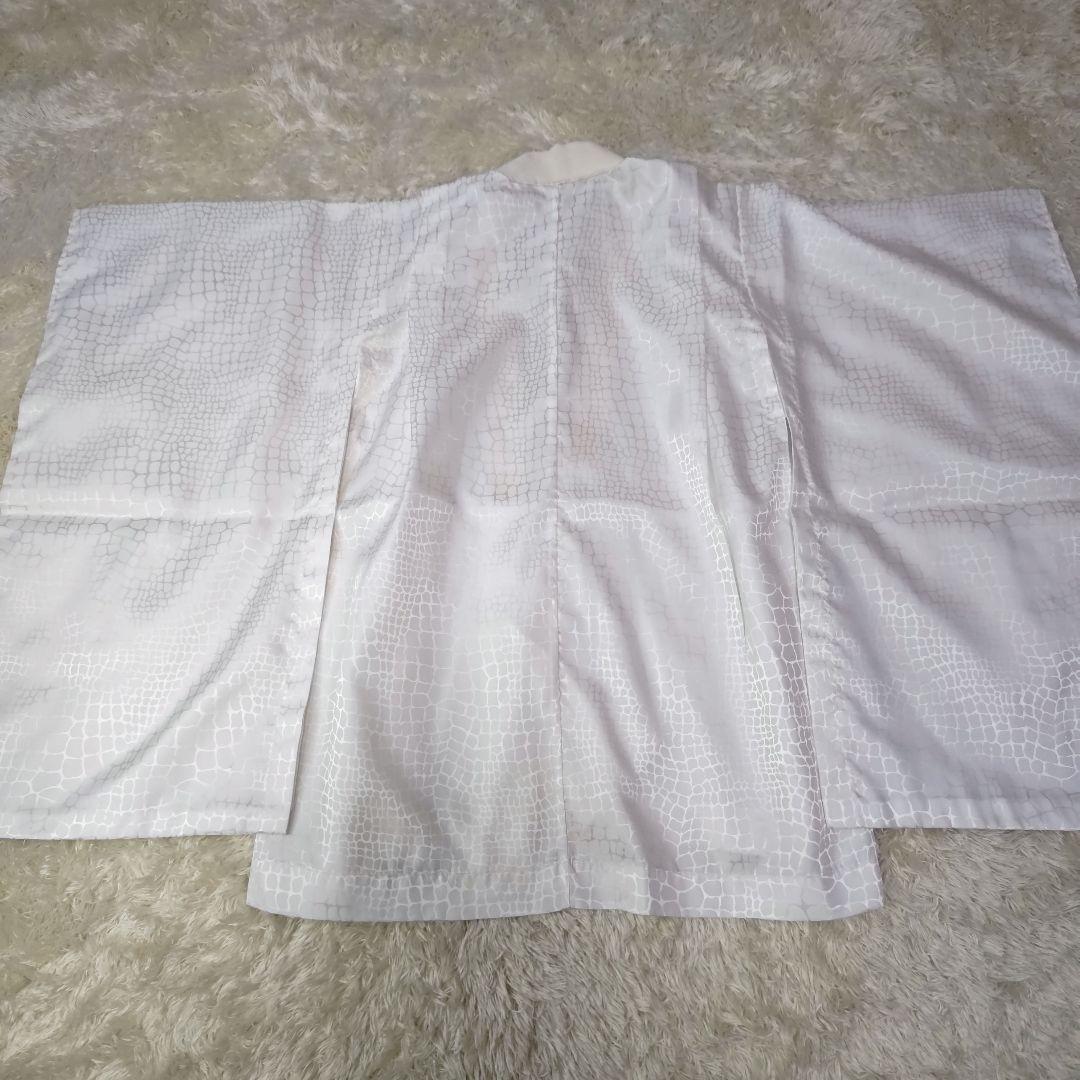 七五三 男の子 5歳 6点セット 着物 袴 紋付羽織 鷹 黒 草履 日本製