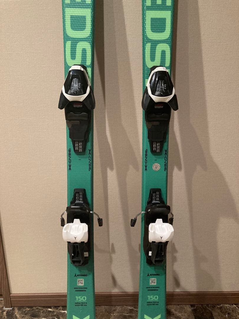 ATOMIC REDSTERX2 スキー板 150cm ストック付