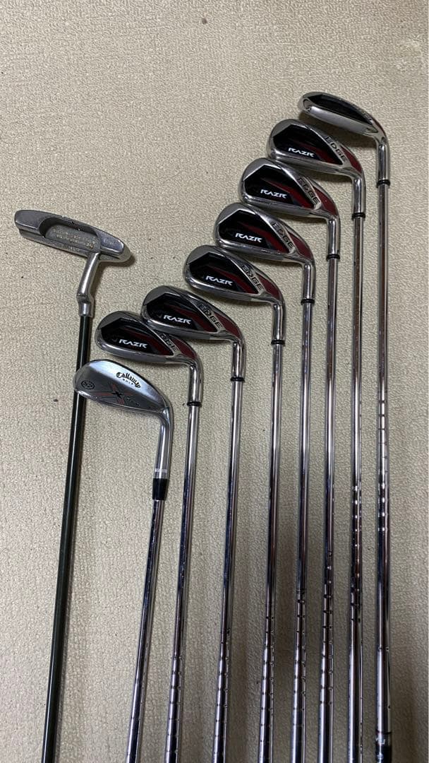 キャロウェイ9.5形バック　11点セット　値下げしました