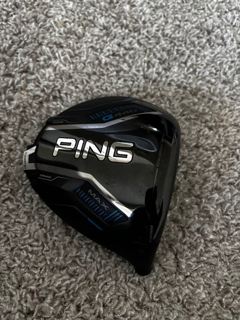 【美品】PING G440 MAX ドライバー 9°度（ヘッドカバー付き）