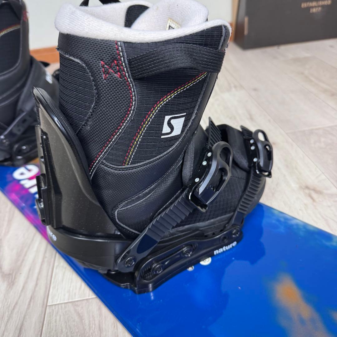 nature スノーボードセット 130cm SPOON 24cm