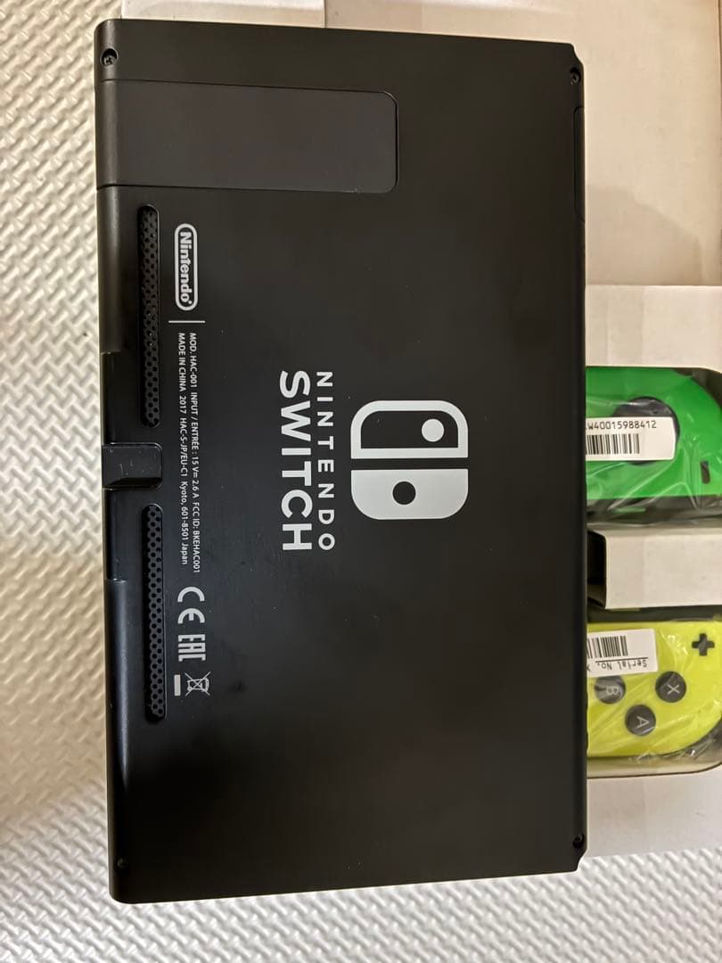 Nintendo Switch 本体セット　ジョイコン不具合あり ジャンク品扱い