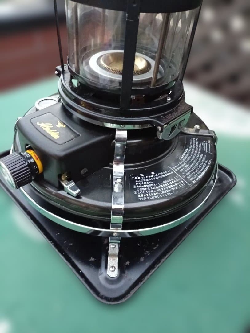 Aladdin メンテナンス済。取扱説明書、純正品の芯交換済。