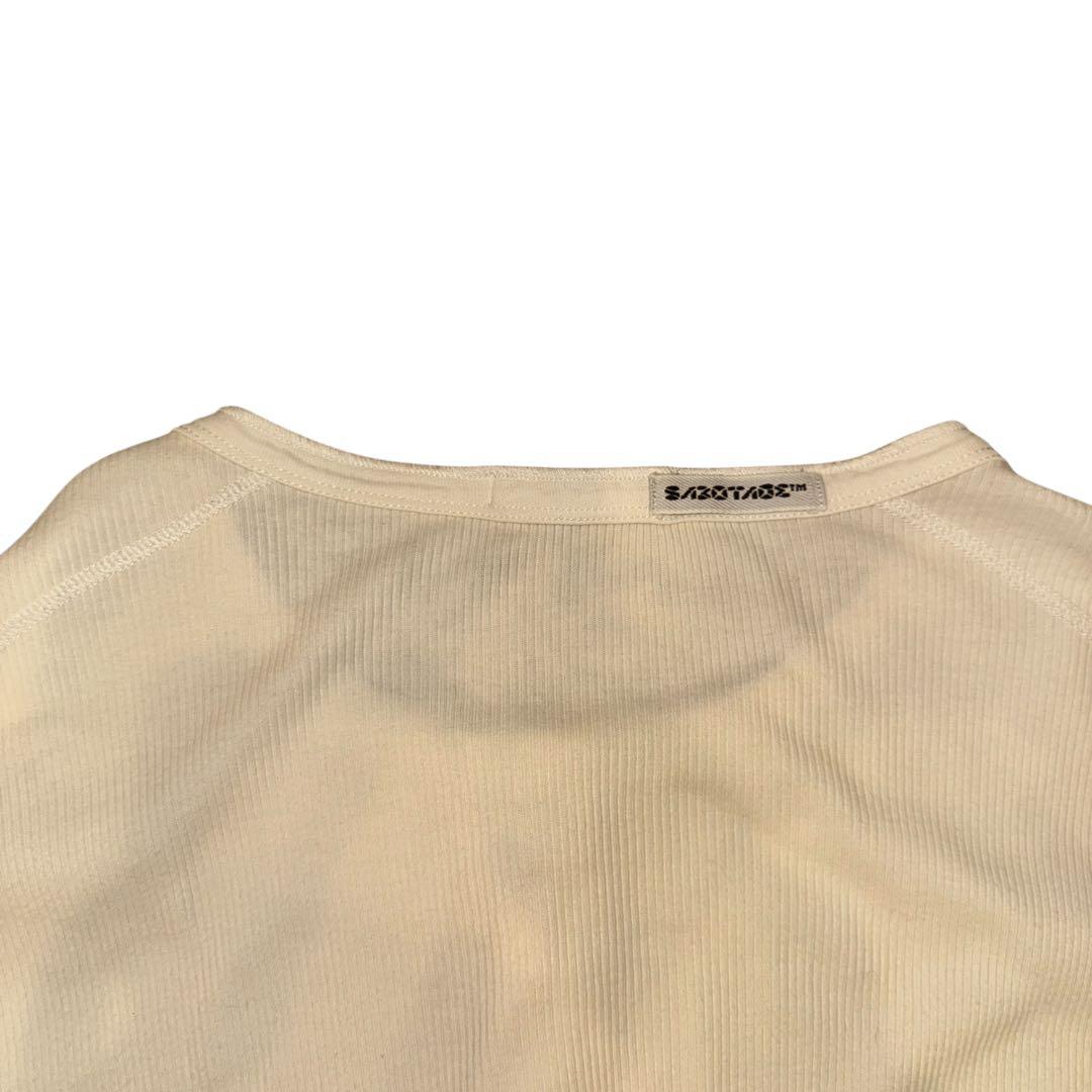 トップス Sabotage 00s Hard Core Design Sleeves