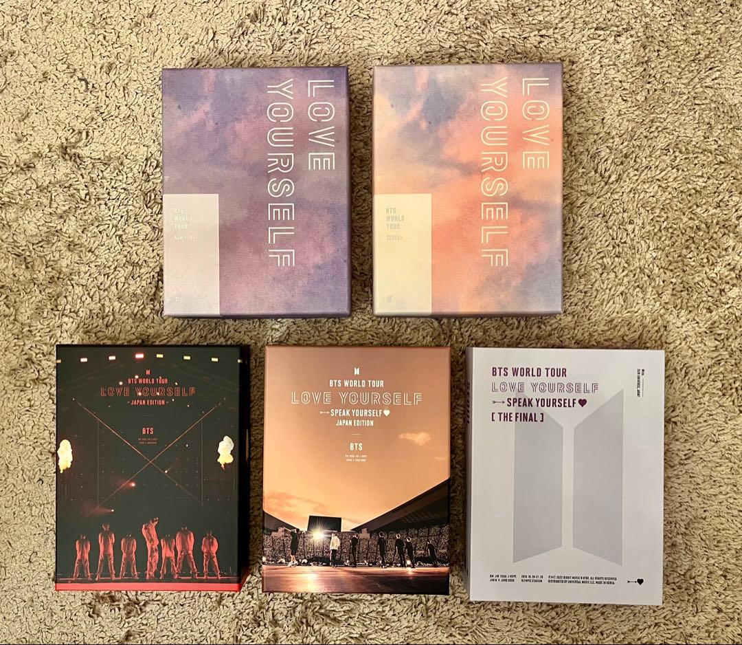 【あつみ】BTS LOVE YOURSELF DVD 5組セット