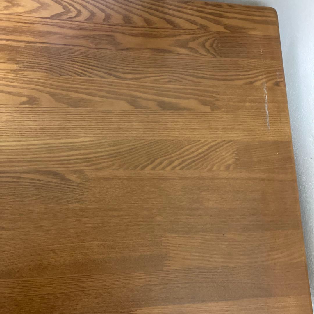 【送料込み匿名発送】木製ブラウン　シンプルデスク 引き出し付き